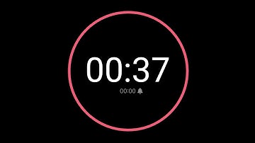 37 Second Countdown Timer / iPhone Timer Style