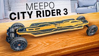 MEEPO City Rider 3 Electric Skateboard Review / Wildwood Ride by NNKH 2 20,760 views 8 months ago 22 minutes