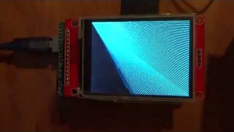 MEGA ILI9341_due lib test