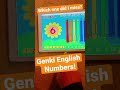 Genki English Numbers!