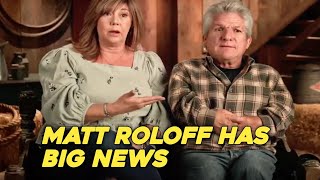 MATT ROLOFF HAS BIG NEWS