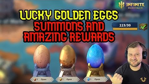 Lucky Golden Eggs Summoning! Great Rewards! I Love It - Infinite Magicraid