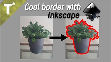 Inkscape trace bitmap for image border tutorial (FAST)