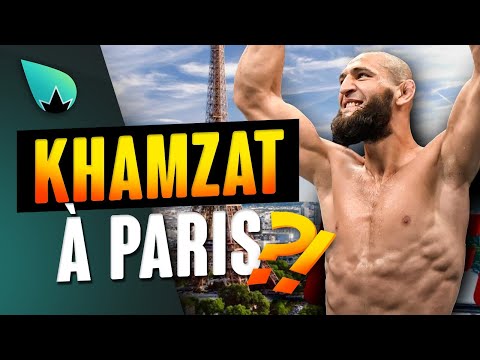 Khamzat Chimaev veut l'UFC Paris !