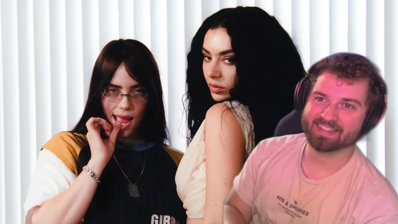 REACTING TO CHARLI XCX AND BILLIE EILISH - Guess Music Video