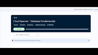 Cloud Spanner - Database Fundamentals | GSP1048 | Spans and Plans | Google Cloud Arcade August 2026