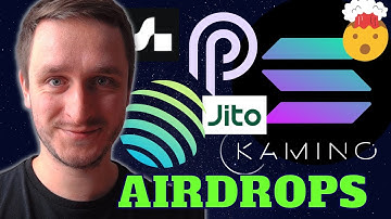 5 Solana Crypto Airdrops - PYTH, JITO, MFI, Kamino, Jupiter