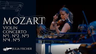 MOZART Violin Concerto Nº1.2.3.4.5  Julia Fischer | audio concerto