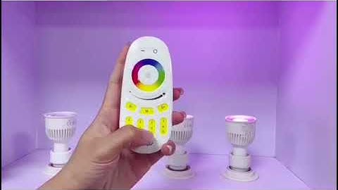 FUT096  4 Zone Touch RF RGBW Remote Control