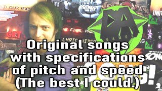 DAGames Medley / Founders Pack #1 with Original Songs + Pitch and Speed specifications