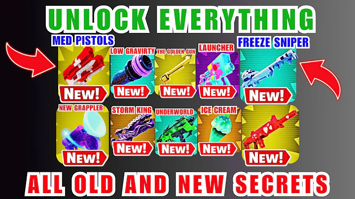 1v1 With Every Gun All Secrets And How To Get Them TUTORIAL! Part1