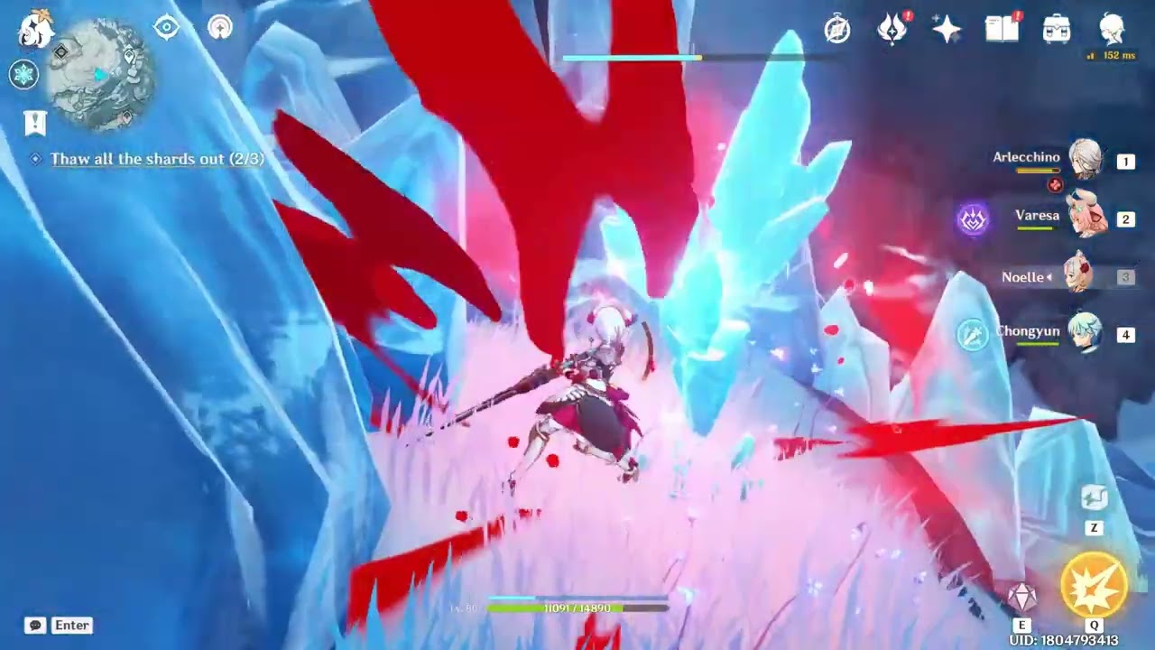 How to Thaw All Shards in Dragonspine | In the Mountains Sub-Quest | Full Guide | NOOBTIMIZED