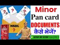 Minor PAN Card Physical Document Send | How to Send Physical Documents For Minor PAN Card