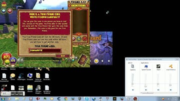 wizard 101 true friend code 2013