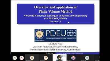 Talk on Overview of Finite Volume Method (Hands-on with OCTAVE online) - Part 1