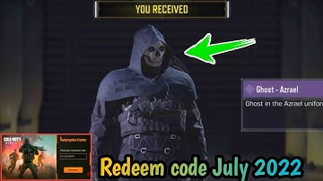 Call of duty mobile July 8 New Redeem code 2022 | codm Redeem code | cod mobile Redeem code July2022