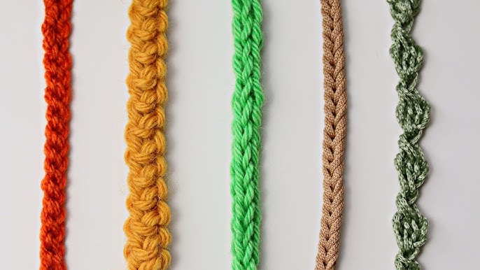 Crochet Cord Tutorial  Simple, Fast, Easy 