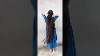 long hair girl ❤️ natural hairgrowthtips viralshort viralvideo please subscribe my channel ? ?