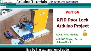 RFID Door Lock Project using Arduino, RC522 and Solenoid Lock🔒[with CODE] | Arduino RFID Smart Lock