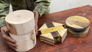 Traditional Woodworking Skills At The Highest Performance Are Incredible, Watch Without Regret