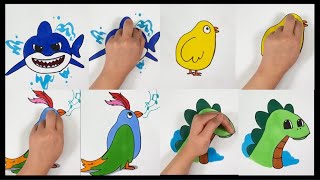 11 Fun & Creative Drawing Ideas for Kids | Boost Imagination with Easy Palm Art & Craft Hacks