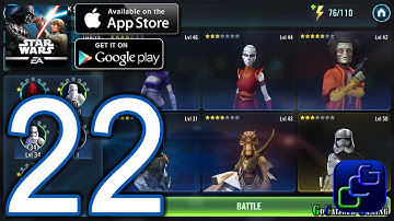 STAR WARS Galaxy of Heroes Android iOS Walkthrough - Part 22 - Dark Side Battles 4 (NORMAL)