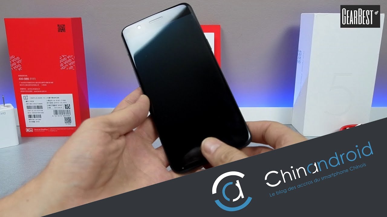 OnePlus 5 test en français pour Gearbest