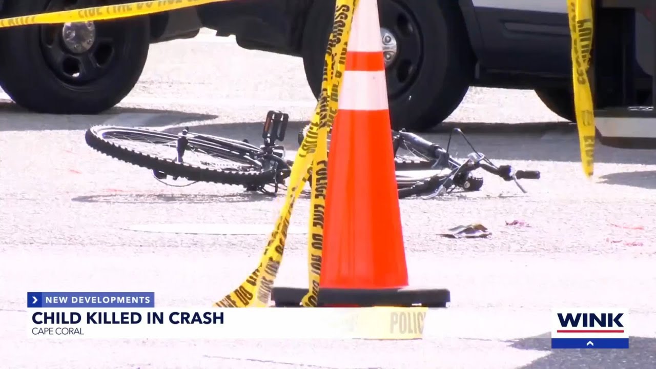 Deadly crash involving vehicle and bicyclist in Cape Coral - YouTube