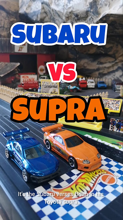 Supra vs Subaru EPIC Hot Wheels Race! 🔥 Who's the King of the Track?