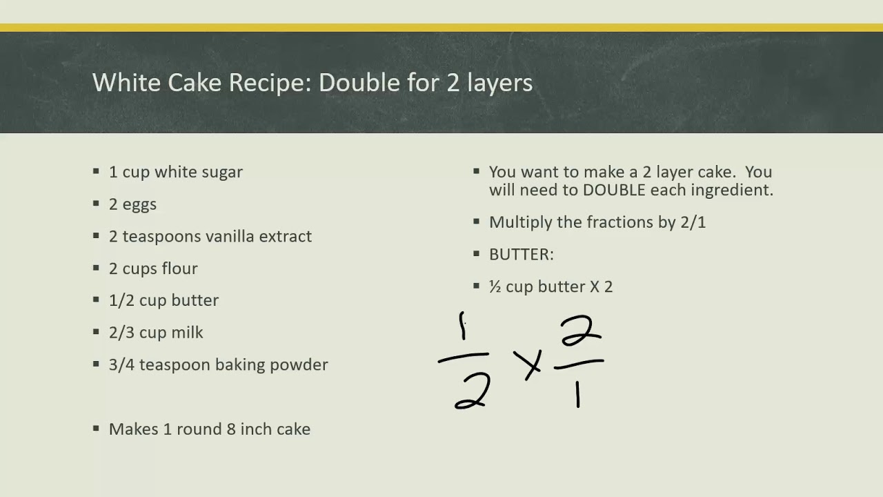 Doubling Recipe Part2 YouTube doubling-recipe-part2-youtube