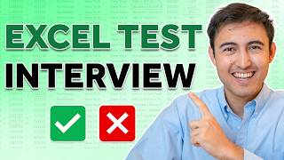 new 2024 excel interview test | can you pass?