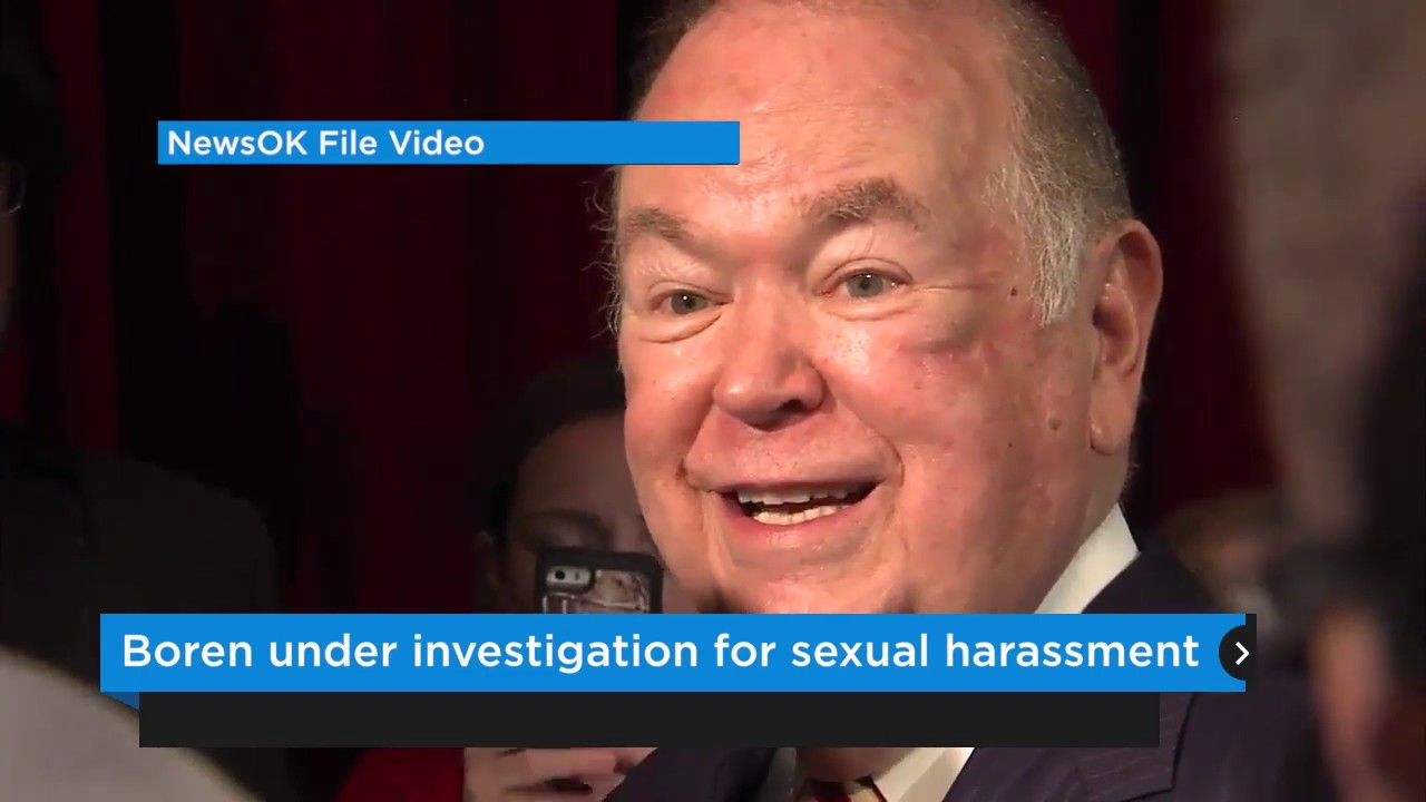 Boren Under Investigation For Sexual Harassment Youtube