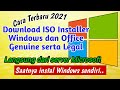 Tutorial Cara Terbaru 2022 Download File ISO Windows dan Office Untuk Instal Ulang Laptop PC