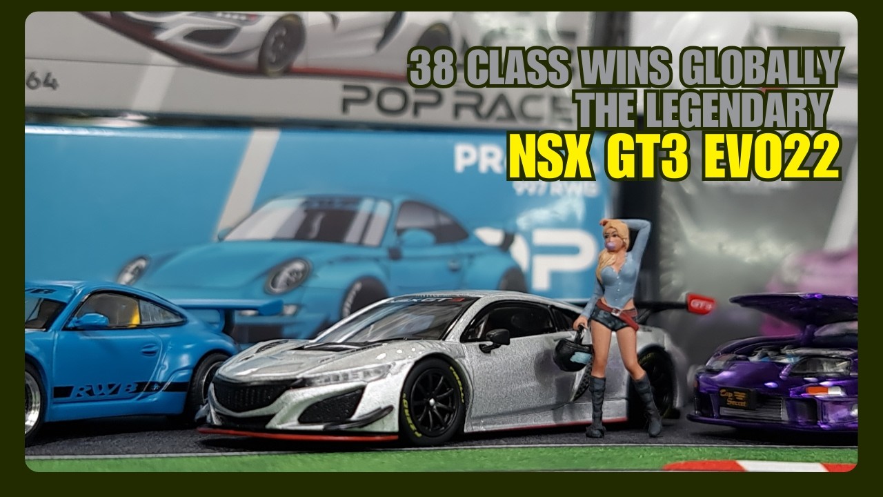Hunting Rare Pop Race Exclusives: RWB 997, NSX GT3 EVO22 & Top