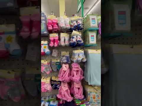 Shop with me at Dollar Tree~Baby Section~Flamingo Finds