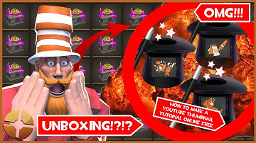 [TF2] I UNBOXED 50 Scream FORTRESS Crates and THIS Happened.... (UNUSUAL?!?!?! (GONE WRONG (OMG?!)))
