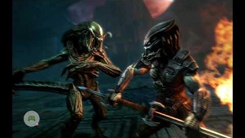 AVP evolution-game play-predator mission 1 proving grounds