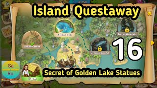 🔱 Island Questaway 🔱 Secret of Golden Lake Statues 🔱 Part 16 (Android Game) screenshot 3