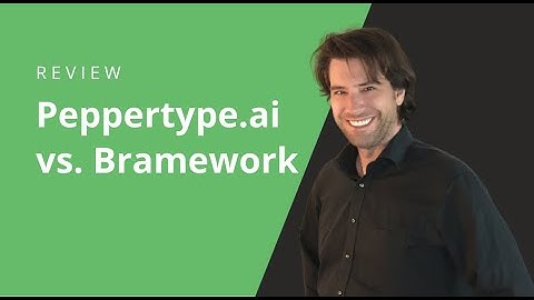Peppertype vs Bramework | In diesem Tutorial: AI Writer im Test