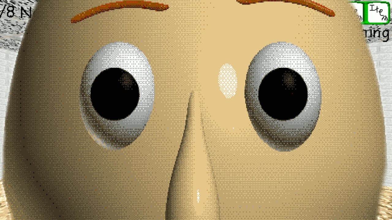 Baldi's Basics - Full Game Early Demo #1 - YouTube