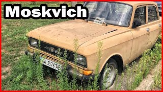 Abandoned Soviet Union Moskvich - Old Soviet Car