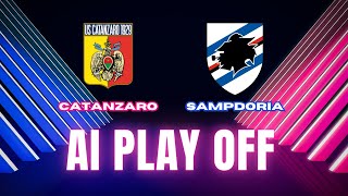 Fine Gara Catanzaro Sampdoria i Giocatori Vanno sotto la Curva Capraro