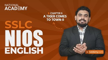 NIOS SSLC: English Chapter 06 | natdemy #nioskerala #education #onlineclasses #sslcenglish #nios