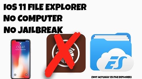 HOW TO GET FULL ROOT FILE EXPLORER ON IPHONE | Filza  | IOS 11-11.1.2