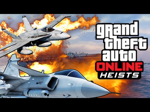 видео: GTA ONLINE - АТАКА НА АВИАНОСЕЦ! (Жесть) #165