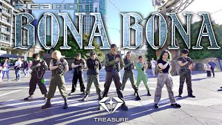 [KPOP IN PUBLIC] TREASURE(트레저) - BONA BONA + Karaoke Challenge | Dance Cover by Bias Dance Australia