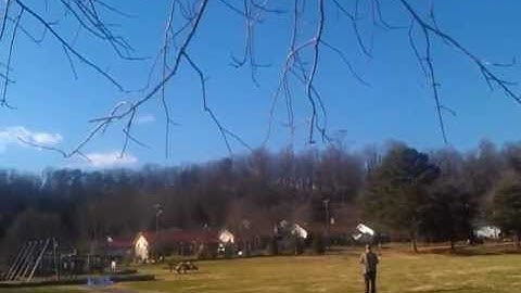 Hobbyzone champ landing and turning taking off