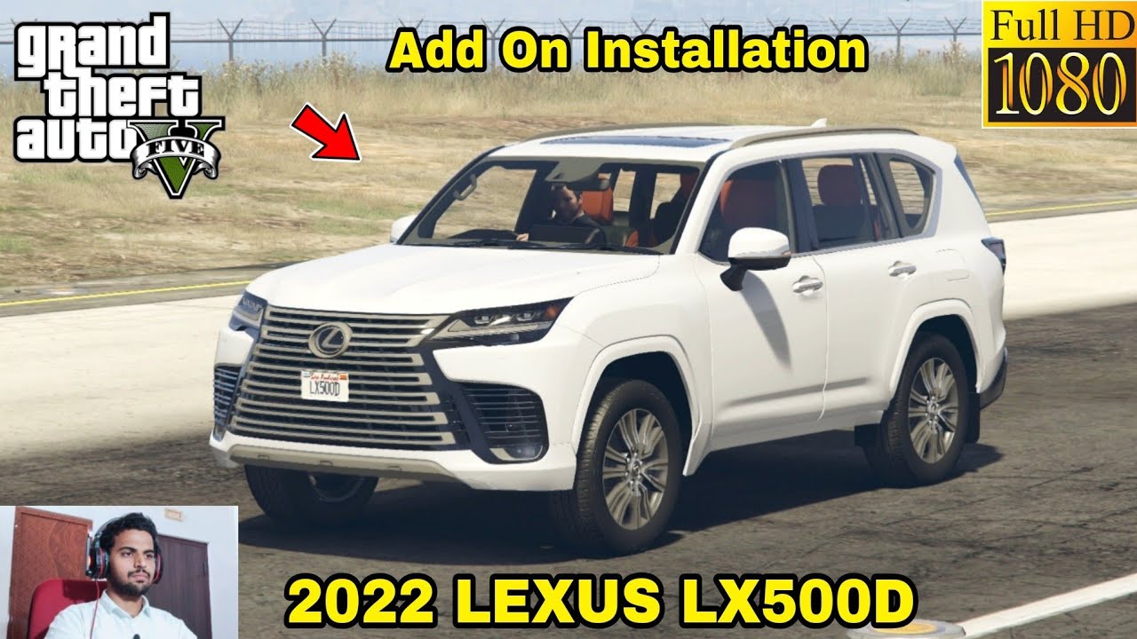 GTA 5 HOW TO INSTALL 2022 LEXUS LX500D SUV MOD YouTube 