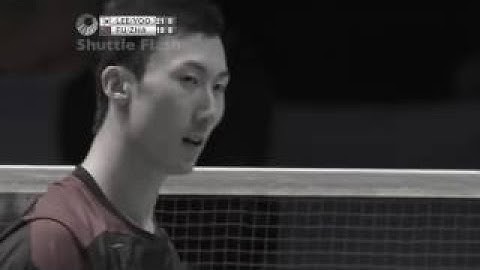 Badminton DOUBLES footwork - Lee Yong Dae & Yoo Yeon Seong - Position Rotation Analysis