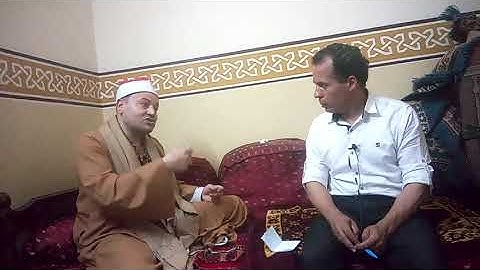 فضيلة القارئ الشيخ محمود صابر مع الإعلامي إبراهيم سلامة